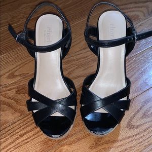 Sz 5.5 Charles David Sandal Wedges